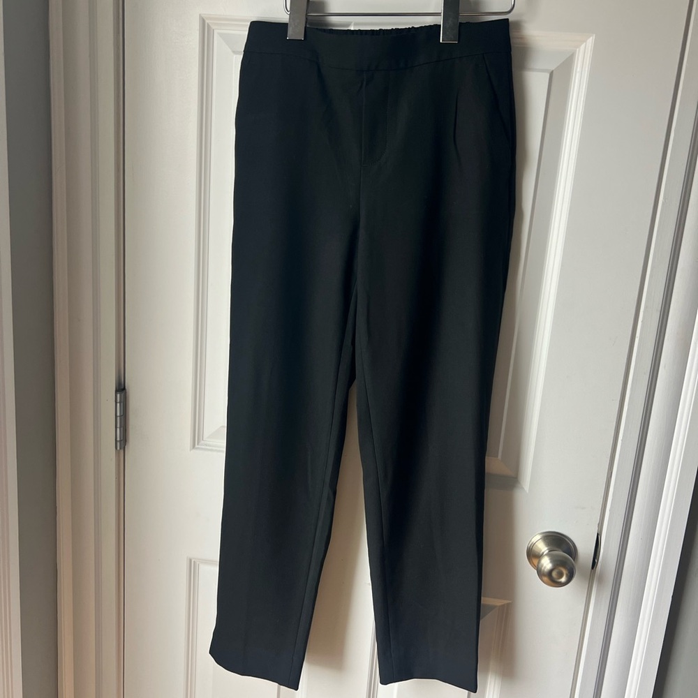 Banana Republic Black Cropped Trousers